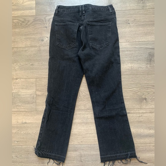 We The Free high rise button fly cropped flare Jeans size 26 - Picture 4 of 4